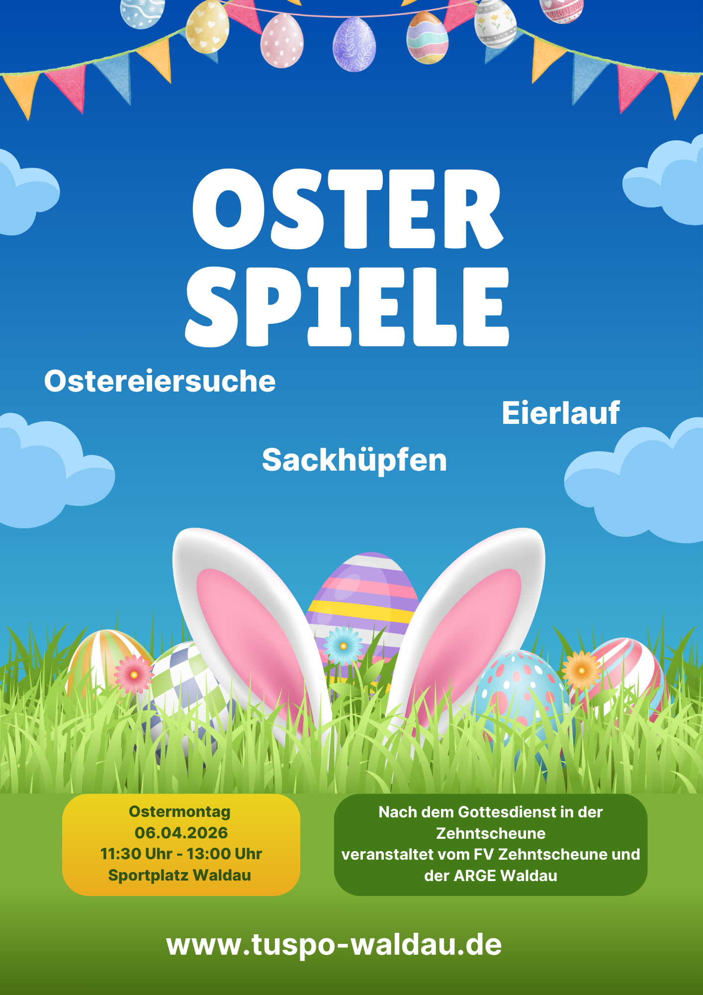 Osterspiele in Waldau